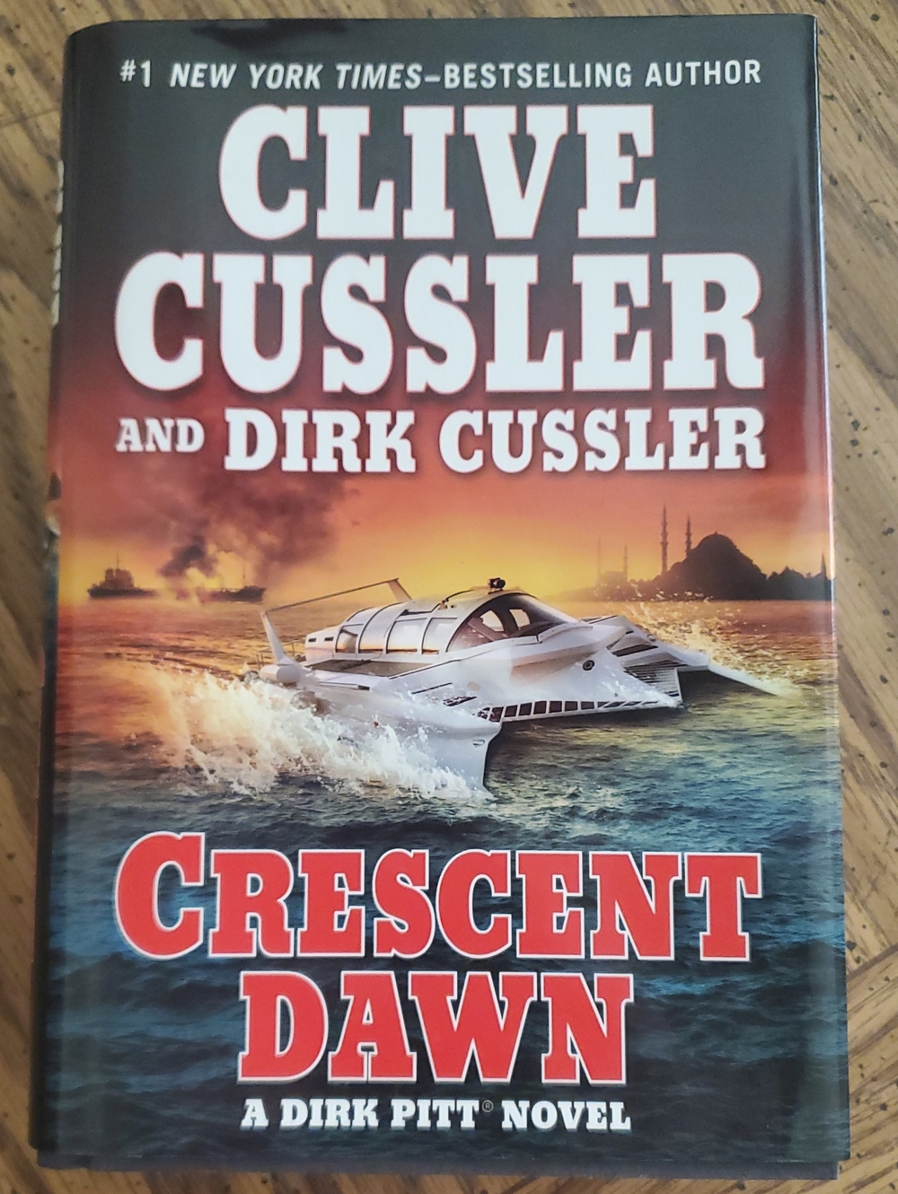 Crescent Dawn by - Hardcover (Red/White Cover)